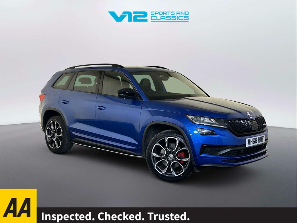 Skoda Kodiaq 2.0 Bitdi Vrs Suv Dsg 4Wd Euro 6 Ss Blue