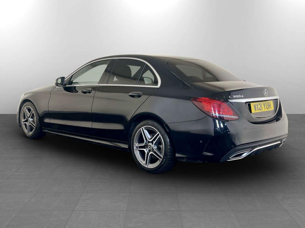 Mercedes-Benz C Class 2.0 C300d Amg Line Edition Premium Saloon Di Black #5