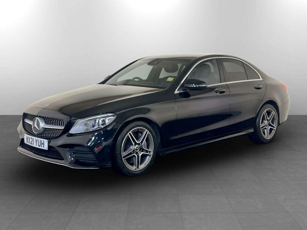 Mercedes-Benz C Class 2.0 C300d Amg Line Edition Premium Saloon Di Black #3