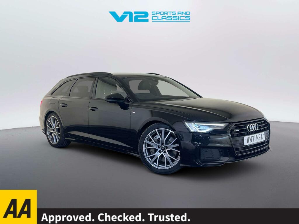 Audi A6 Avant 2.0 Tfsie 50 Black Edition Estate Plug- Black
