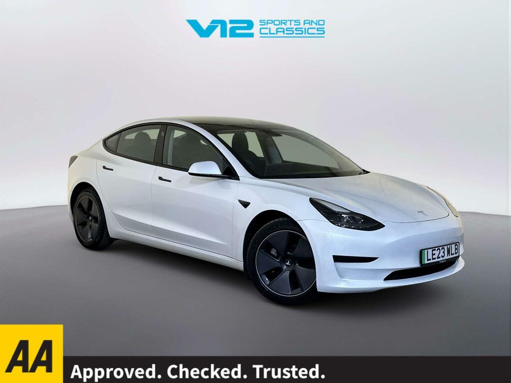 Tesla Model 3 Saloon Rwd 241 Bhp White