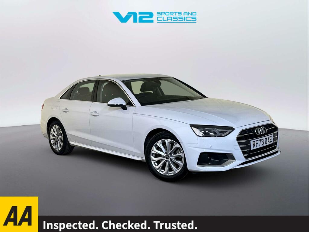 Audi A4 2.0 Tfsi 35 Sport Saloon S Tronic Euro White
