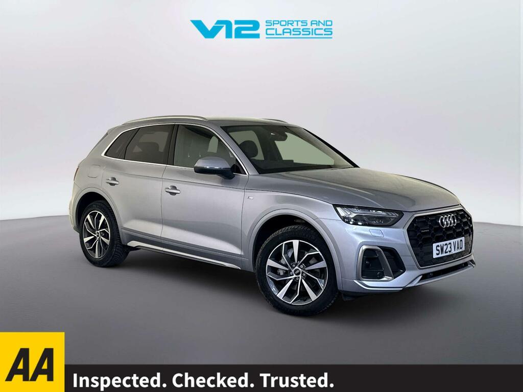Audi Q5 2.0 Tfsi 45 S Line Suv S Tronic Quattro Silver