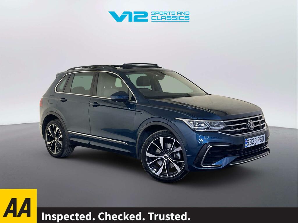 Volkswagen Tiguan 1.4 Tsi 13Kwh R-line Suv Plug-in Hybrid Blue