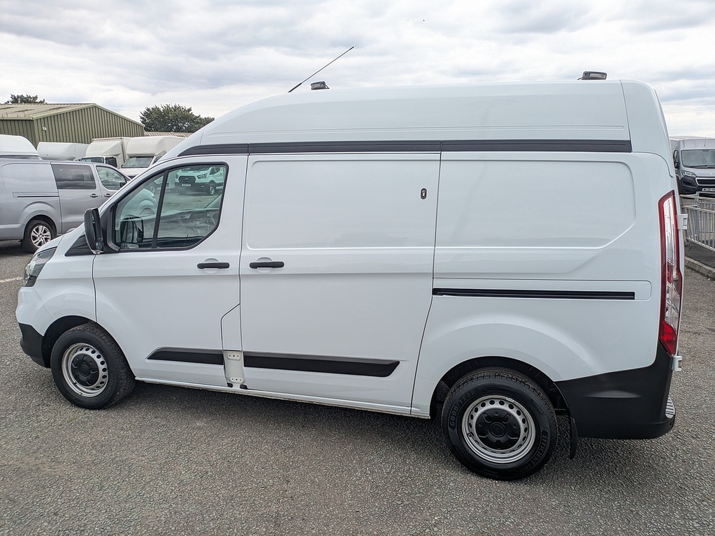 Ford Transit Custom 350 Tdci 130 L3h3 Leader Ecoblue Lwb High Roof Rwd White #3