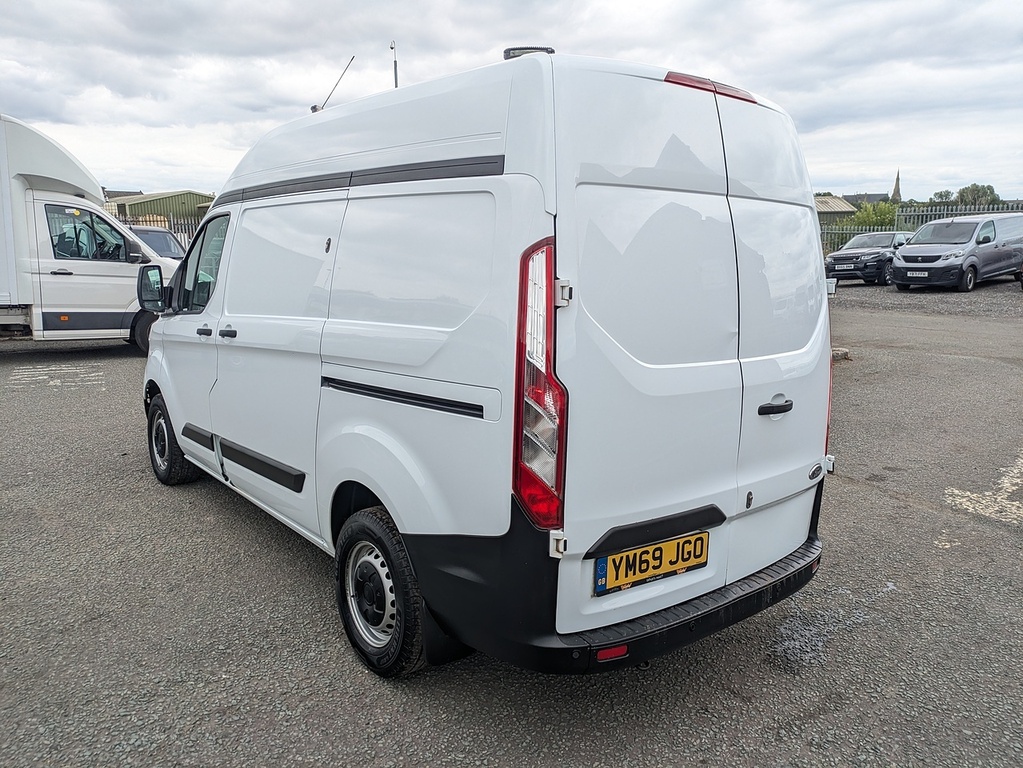 Ford Transit Custom 350 Tdci 130 L3h3 Leader Ecoblue Lwb High Roof Rwd White #4