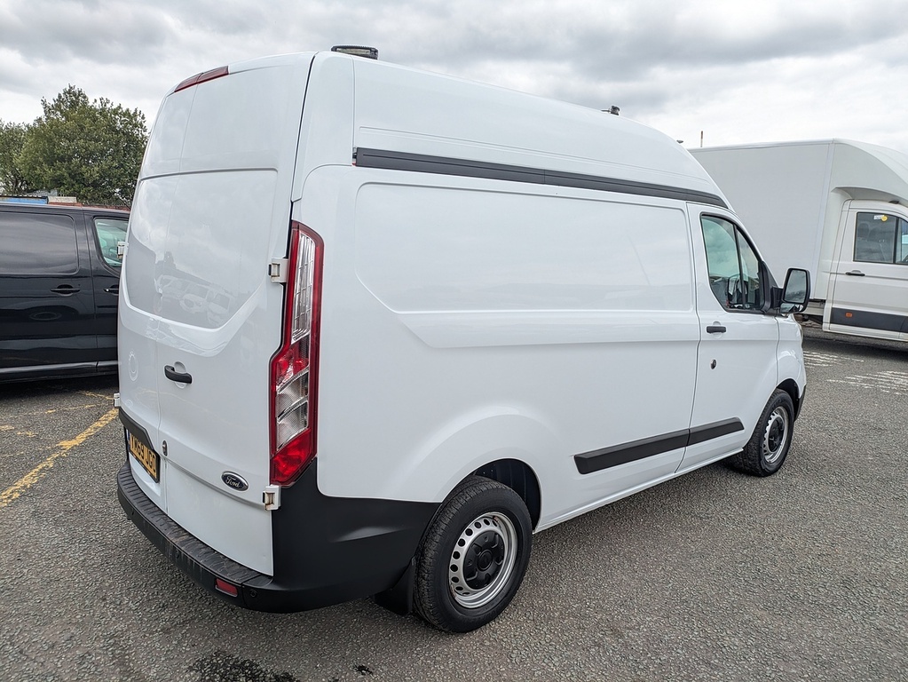 Ford Transit Custom 350 Tdci 130 L3h3 Leader Ecoblue Lwb High Roof Rwd White #6