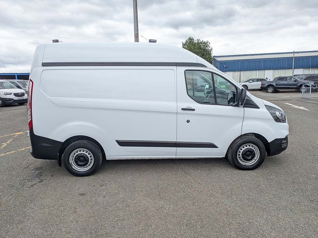 Ford Transit Custom 350 Tdci 130 L3h3 Leader Ecoblue Lwb High Roof Rwd White #7