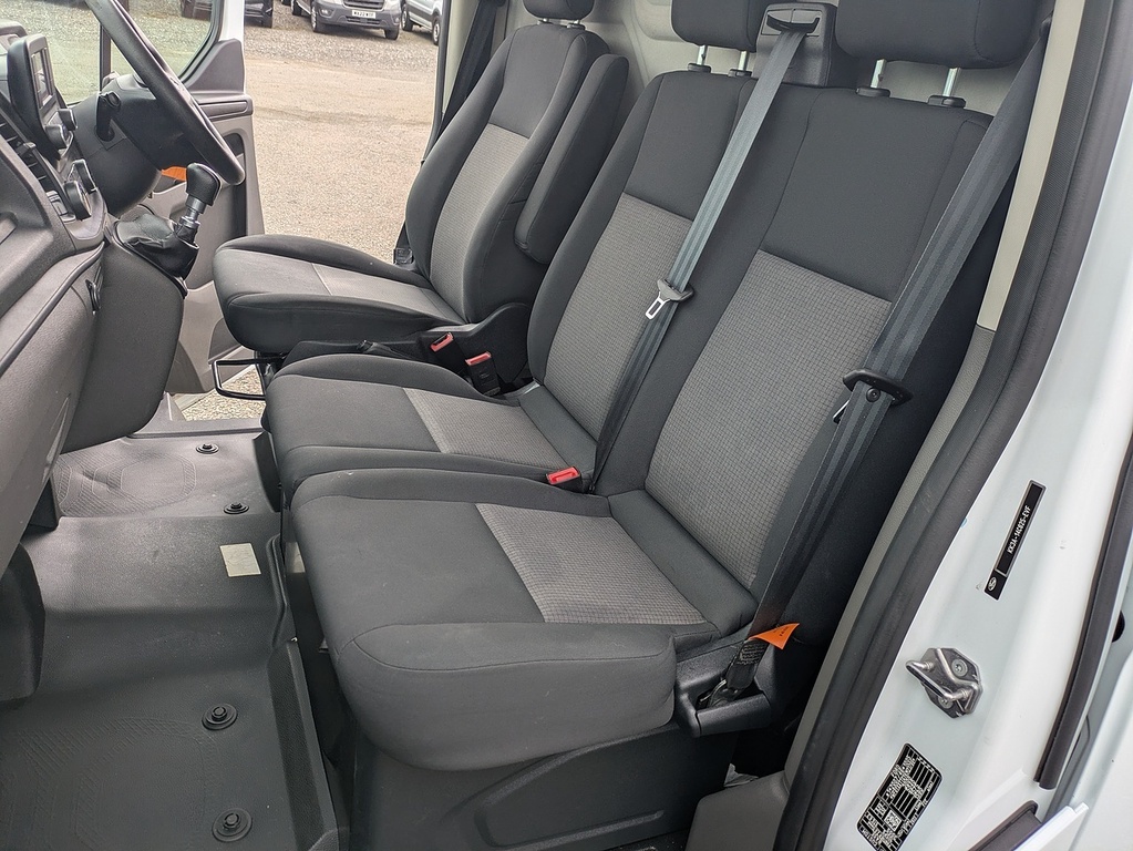 Ford Transit Custom 350 Tdci 130 L3h3 Leader Ecoblue Lwb High Roof Rwd White #14