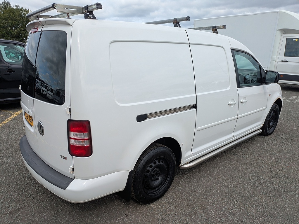 Volkswagen Caddy Maxi Maxi 1.6 C20 Tdi Kombi 102 Bhpcrew Cab Mot Jan White #7