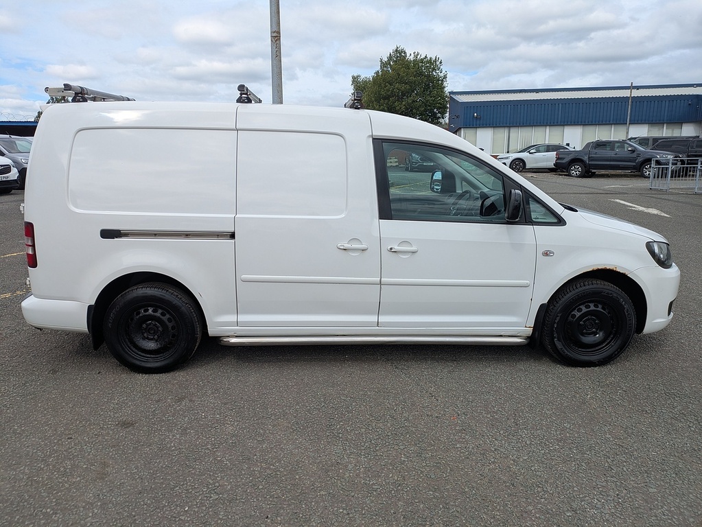 Volkswagen Caddy Maxi Maxi 1.6 C20 Tdi Kombi 102 Bhpcrew Cab Mot Jan White #8