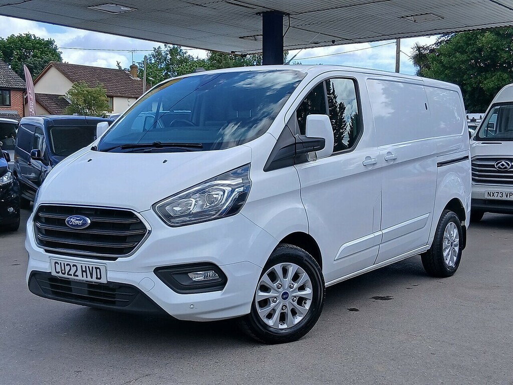 Ford Transit Custom 2.0 300 Ecoblue Limited Panel Van Manua CU22HVD White #3