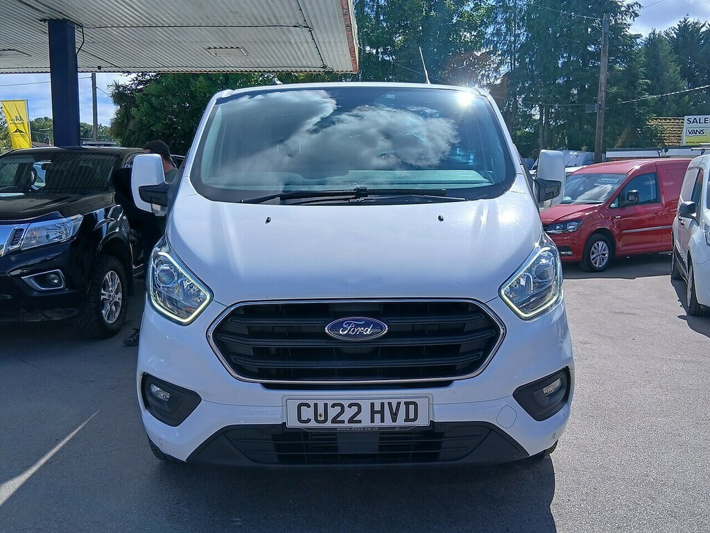 Ford Transit Custom 2.0 300 Ecoblue Limited Panel Van Manua CU22HVD White #2