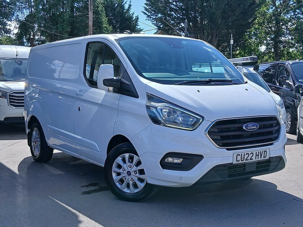 Ford Transit Custom 2.0 300 Ecoblue Limited Panel Van Manua White