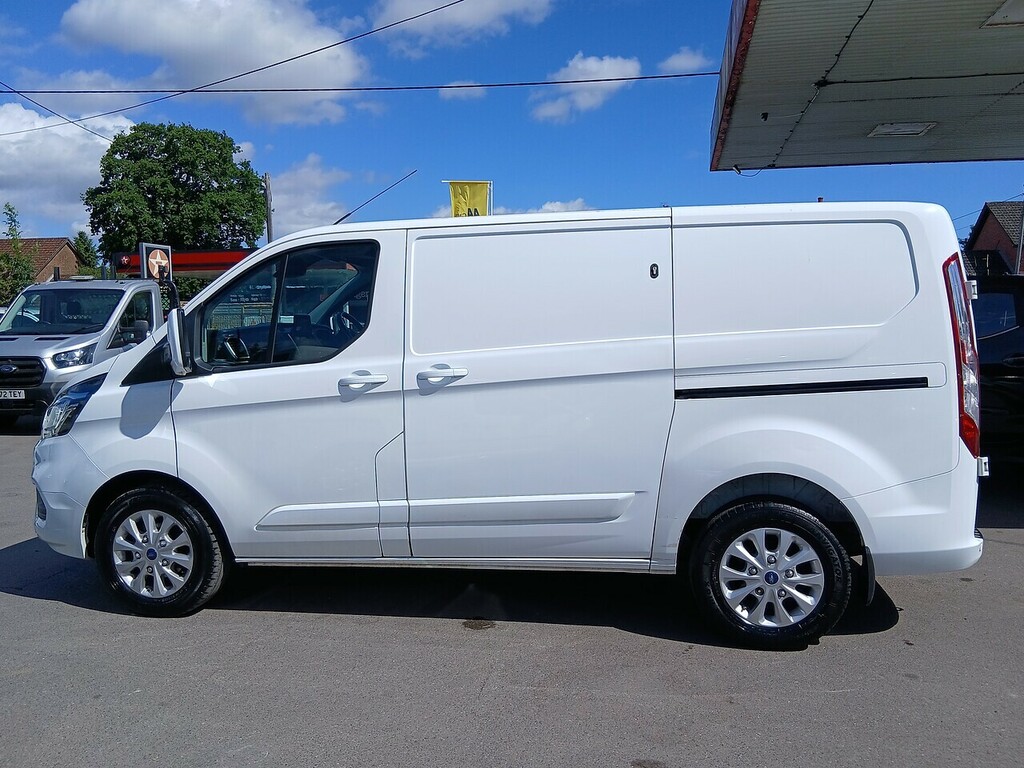 Ford Transit Custom 2.0 300 Ecoblue Limited Panel Van Manua CU22HVD White #5