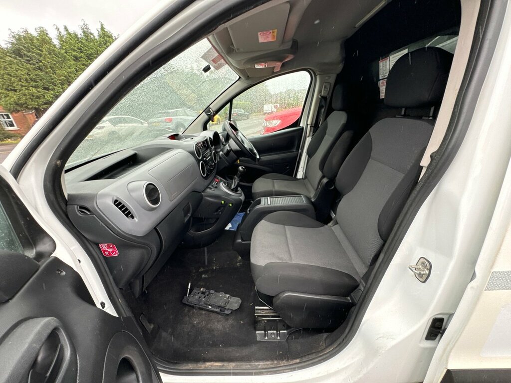 Peugeot Partner 850 Se 1.6 Bluehdi 100 Van Non Start Stop White #14