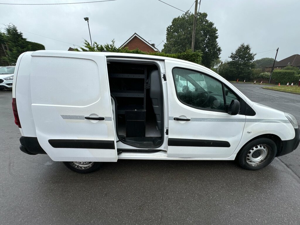 Peugeot Partner 850 Se 1.6 Bluehdi 100 Van Non Start Stop White #10