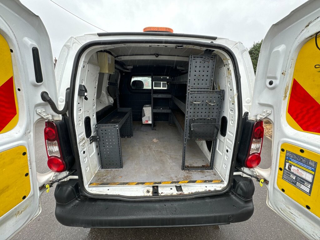 Peugeot Partner 850 Se 1.6 Bluehdi 100 Van Non Start Stop White #11