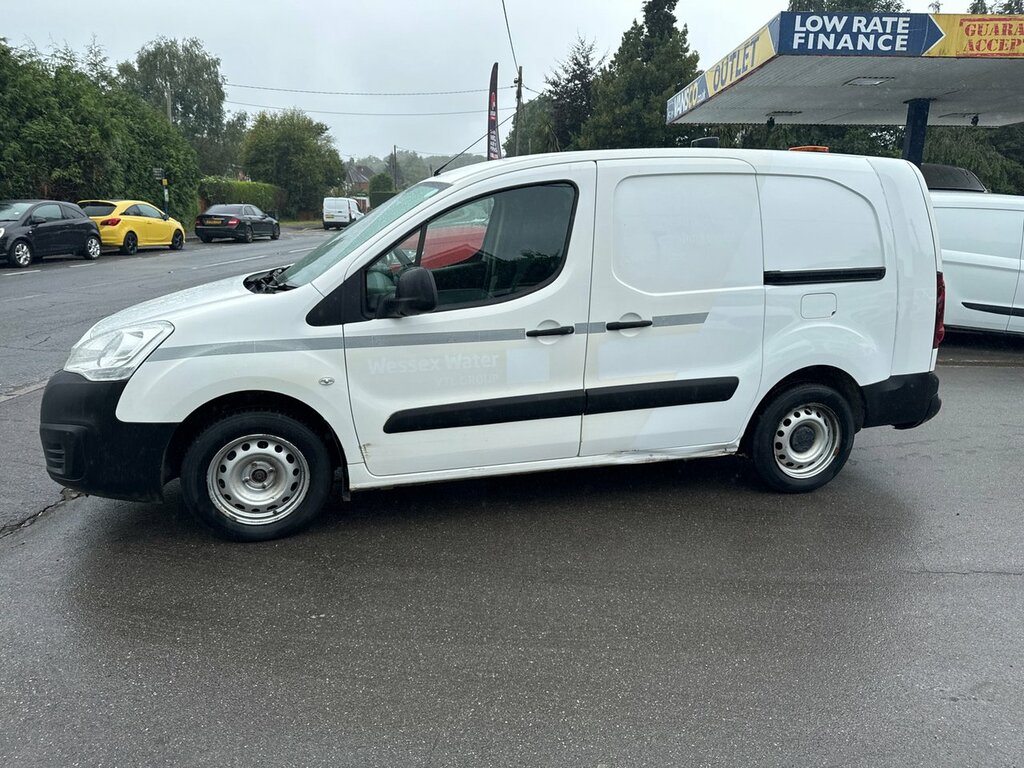Peugeot Partner 1.6 Bluehdi 756 S Panel Van 6Dr L2 White #3