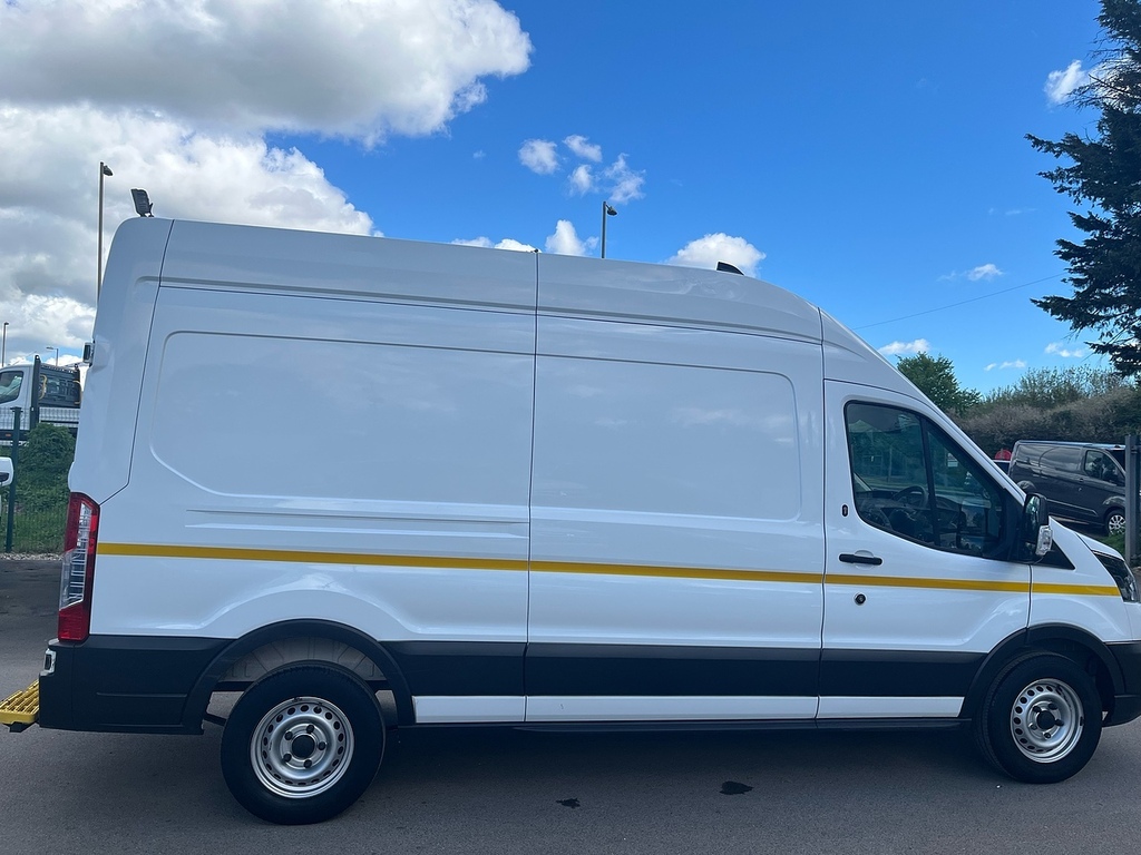 Ford Transit Custom 2.0 350 Ecoblue Leader Panel Van LC72BUF White #6