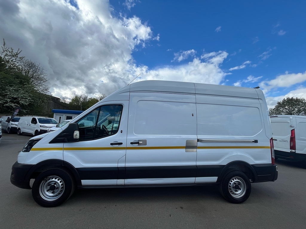 Ford Transit Custom 2.0 350 Ecoblue Leader Panel Van LC72BUF White #4