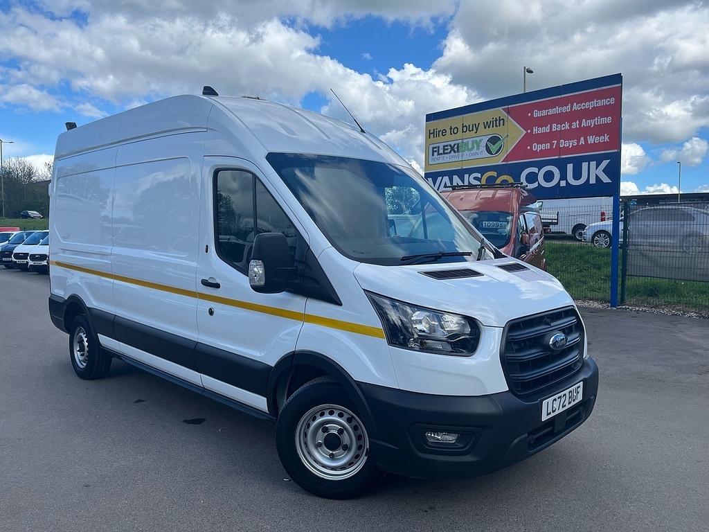 Ford Transit Custom 2.0 350 Ecoblue Leader Panel Van White