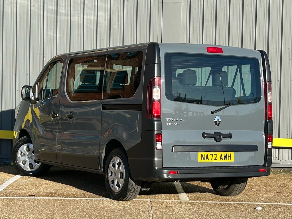 Renault Trafic 2.0 Dci Sl28 Business Minibus Double Cab Diese Grey #5
