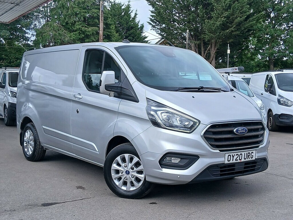 Ford Transit Custom 2.0 300 Ecoblue Limited Panel Van Manua Silver