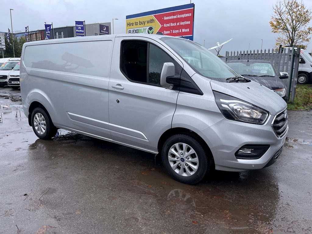 Ford Transit Custom 300 Limited Pv Ecoblue 2.0 Panel Van D HG71NLM Silver #2