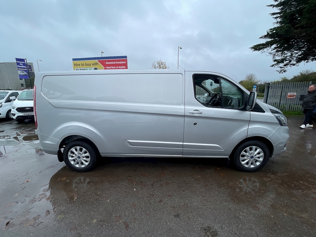 Ford Transit Custom 300 Limited Pv Ecoblue 2.0 Panel Van D HG71NLM Silver #4