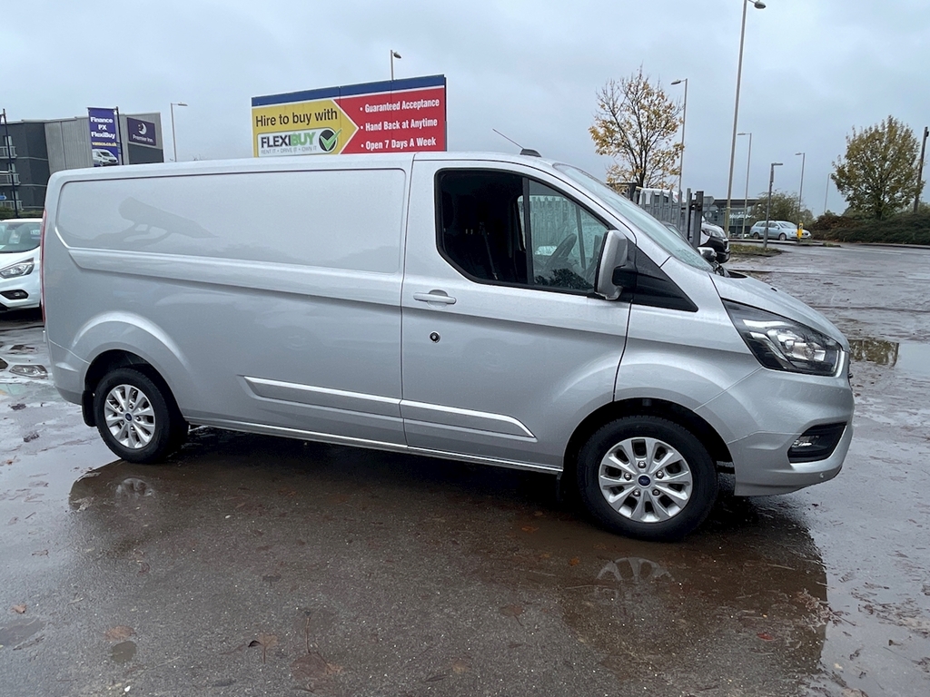 Ford Transit Custom 300 Limited Pv Ecoblue 2.0 Panel Van D HG71NLM Silver #3