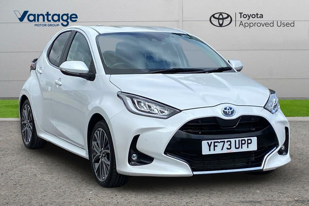 Toyota Yaris 1.5 Vvt-h Excel E-cvt Euro 6 Ss White