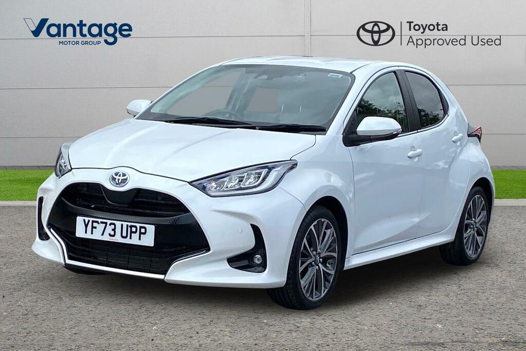 Toyota Yaris 1.5 Vvt-h Excel E-cvt Euro 6 Ss YF73UPP White #3