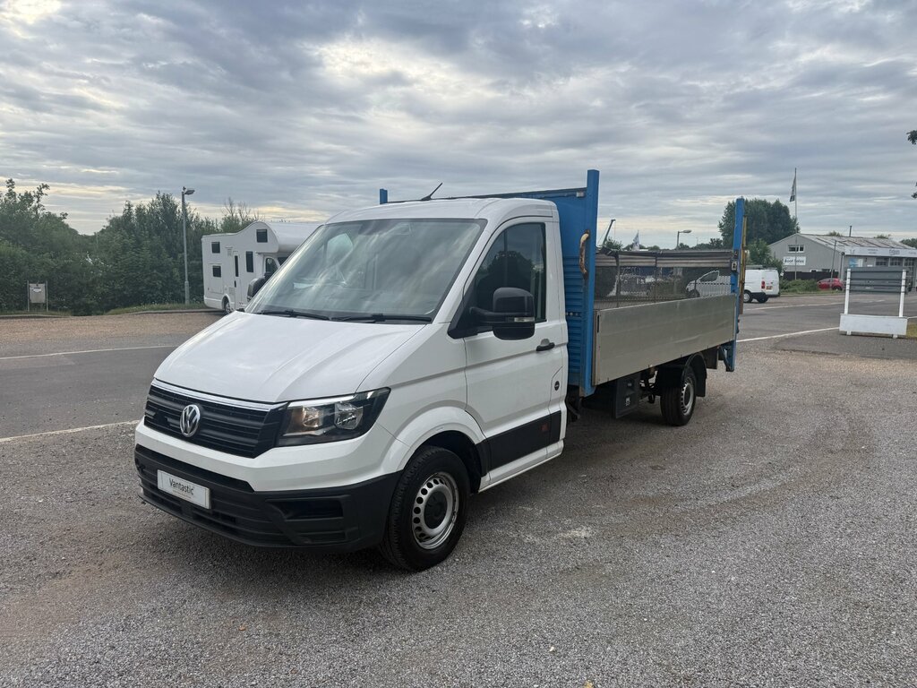 Volkswagen Crafter Panel Van 177Hp Aircon Mwb Trendine Sportline Styl White #8