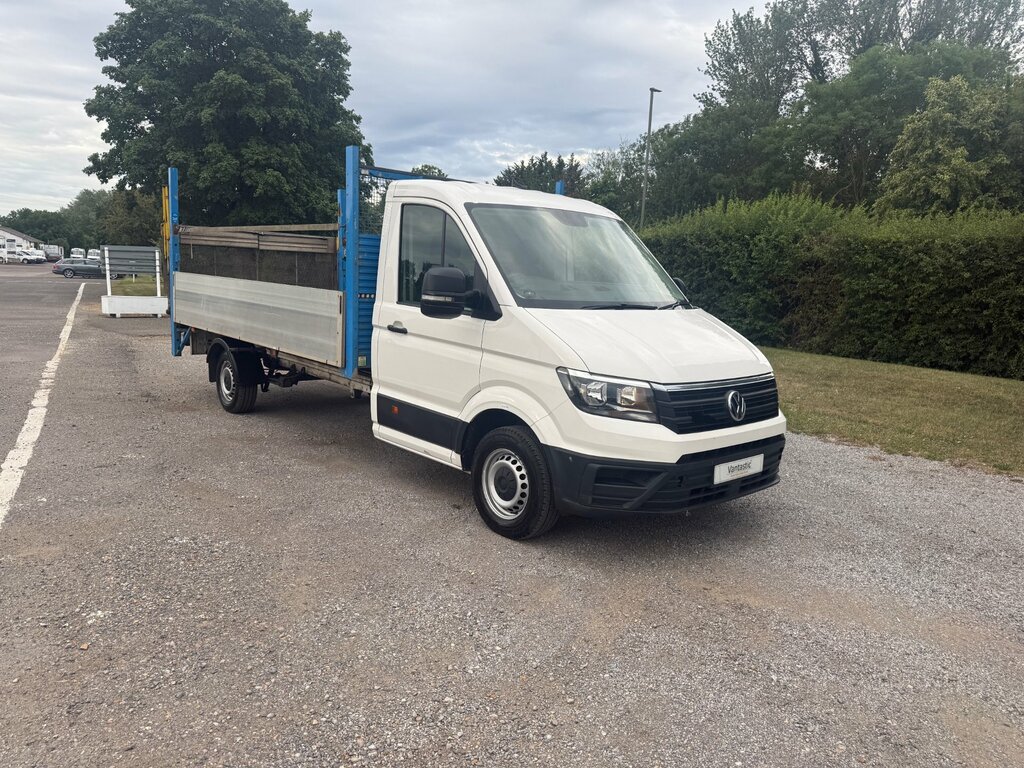 Volkswagen Crafter Panel Van 177Hp Aircon Mwb Trendine Sportline Styl White #14