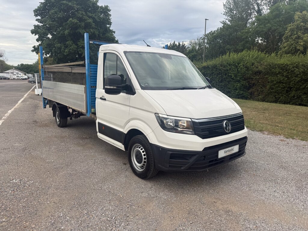 Volkswagen Crafter 2.0 Tdi Cr35 Startline Chassis Cab White #2