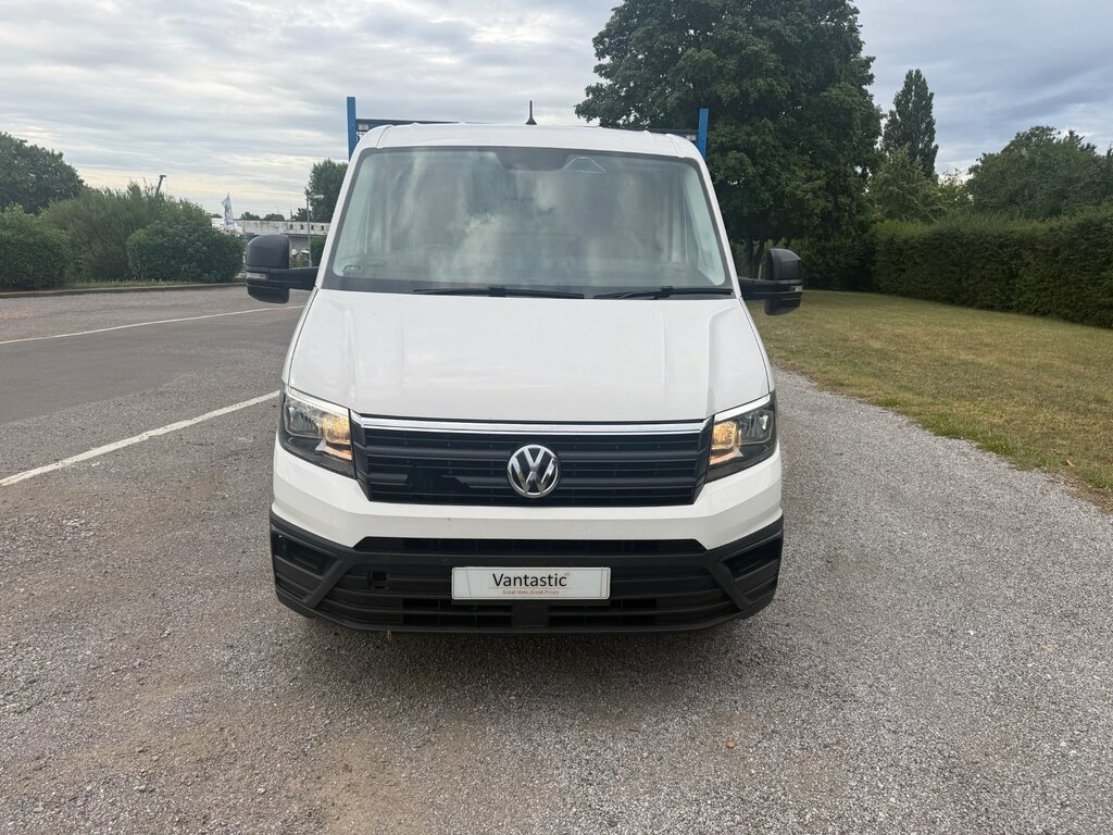 Volkswagen Crafter Panel Van 177Hp Aircon Mwb Trendine Sportline Styl White #11