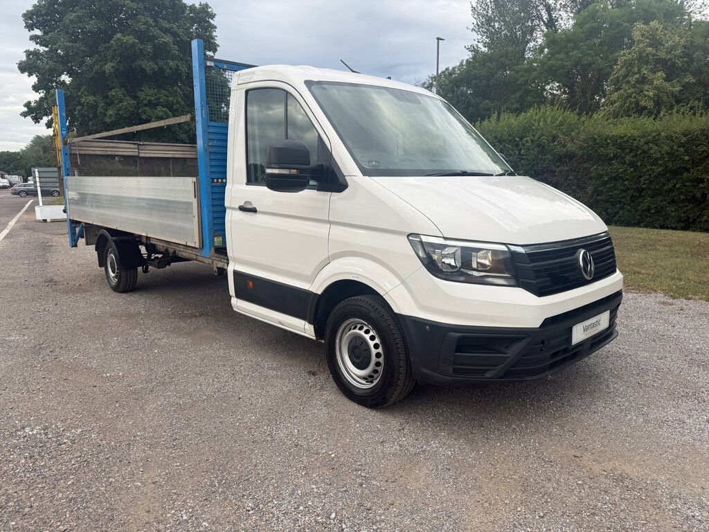 Volkswagen Crafter Panel Van 177Hp Aircon Mwb Trendine Sportline Styl White #12
