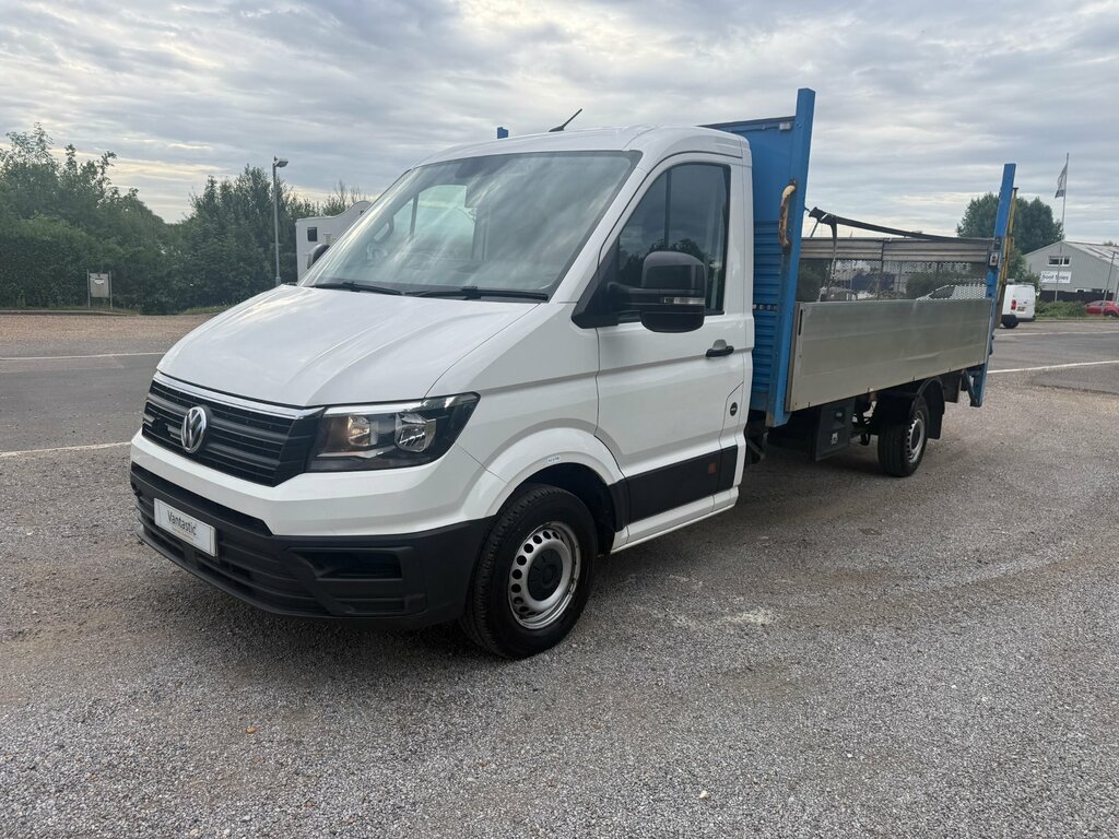 Volkswagen Crafter Panel Van 177Hp Aircon Mwb Trendine Sportline Styl White #9