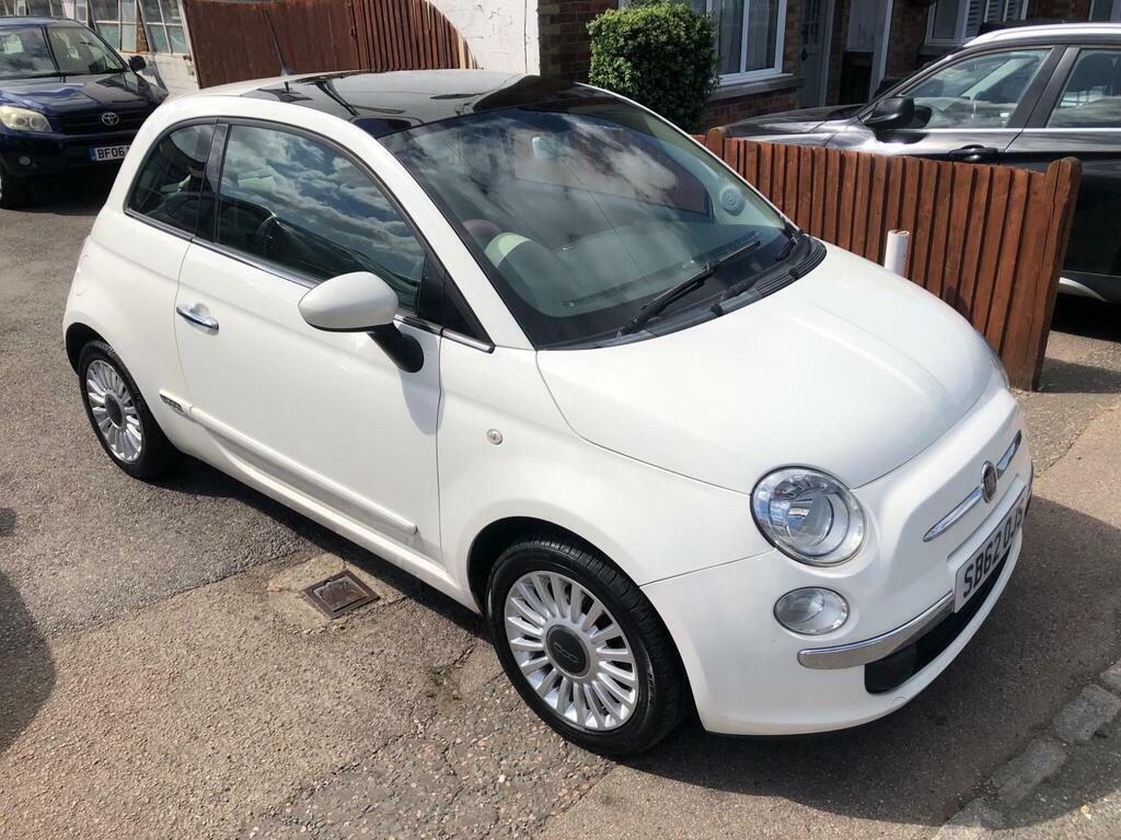 Fiat 500 1.2 Lounge Euro 4 White #2