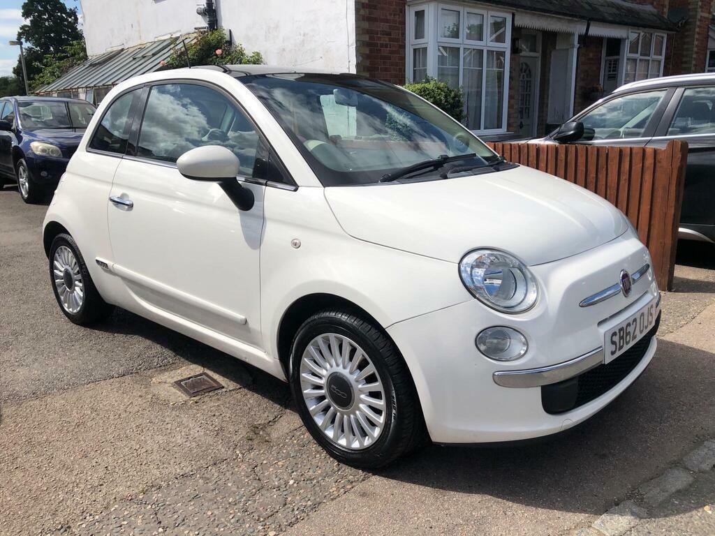 Fiat 500 1.2 Lounge Euro 4 White #3
