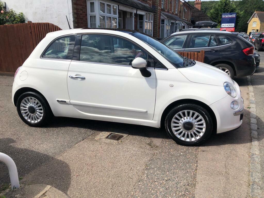 Fiat 500 1.2 Lounge Euro 4 White #4