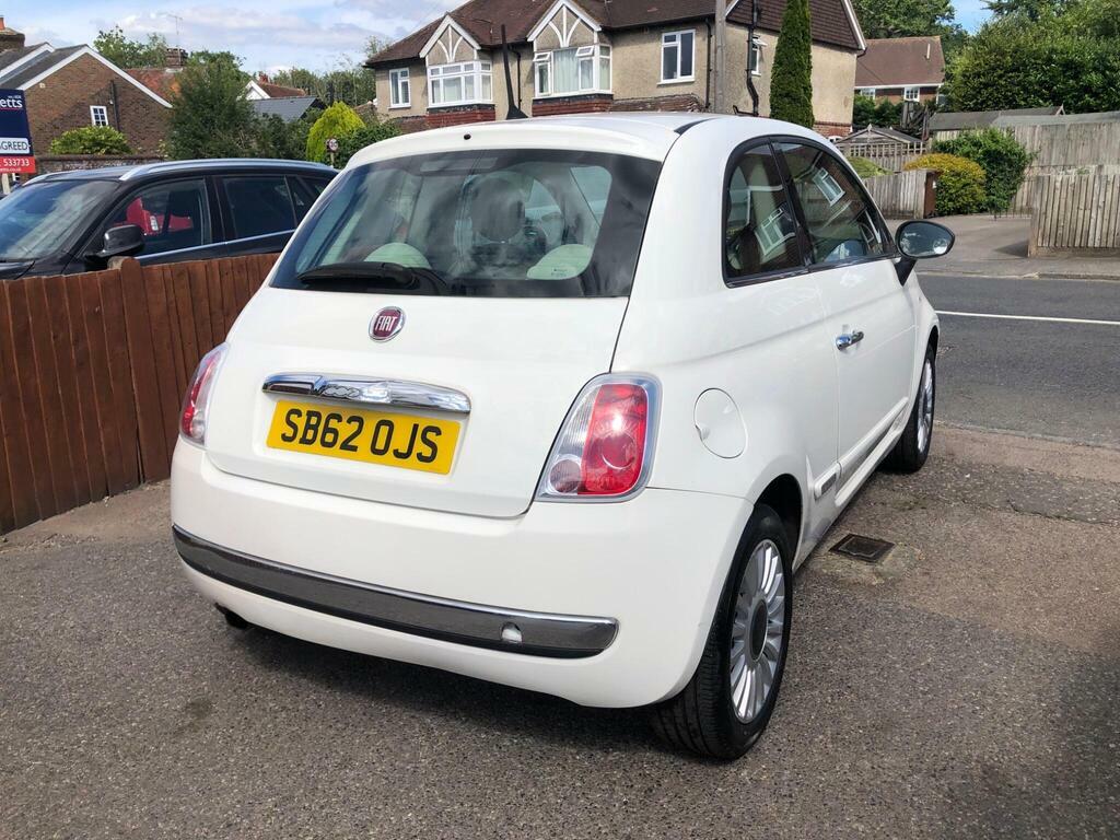Fiat 500 1.2 Lounge Euro 4 White #6