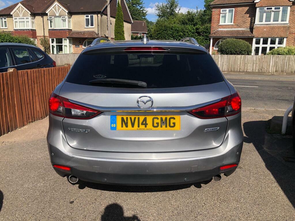 Mazda 6 Estate 2.2 Skyactiv-d Se-l Nav Tourer Euro 6 Ss Blue #10