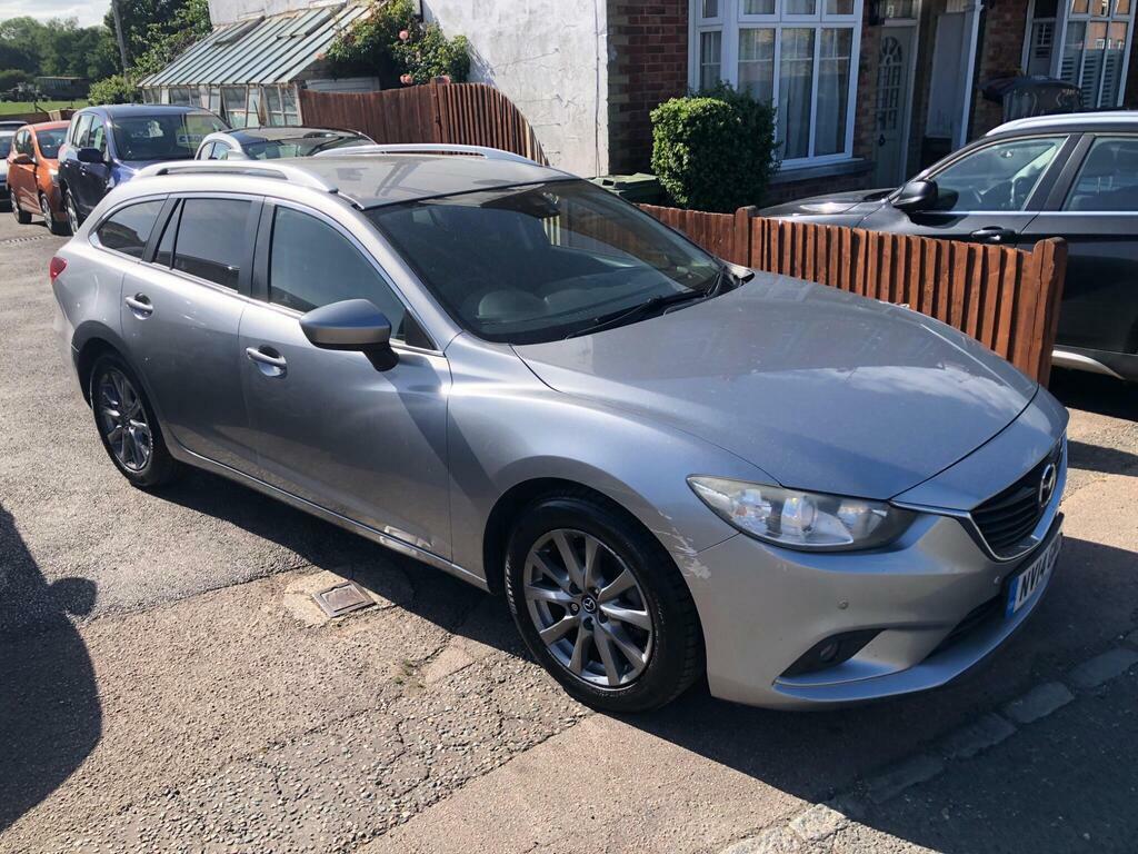 Mazda 6 2.2 Skyactiv-d Se-l Nav Tourer Euro 6 S S Silver #2
