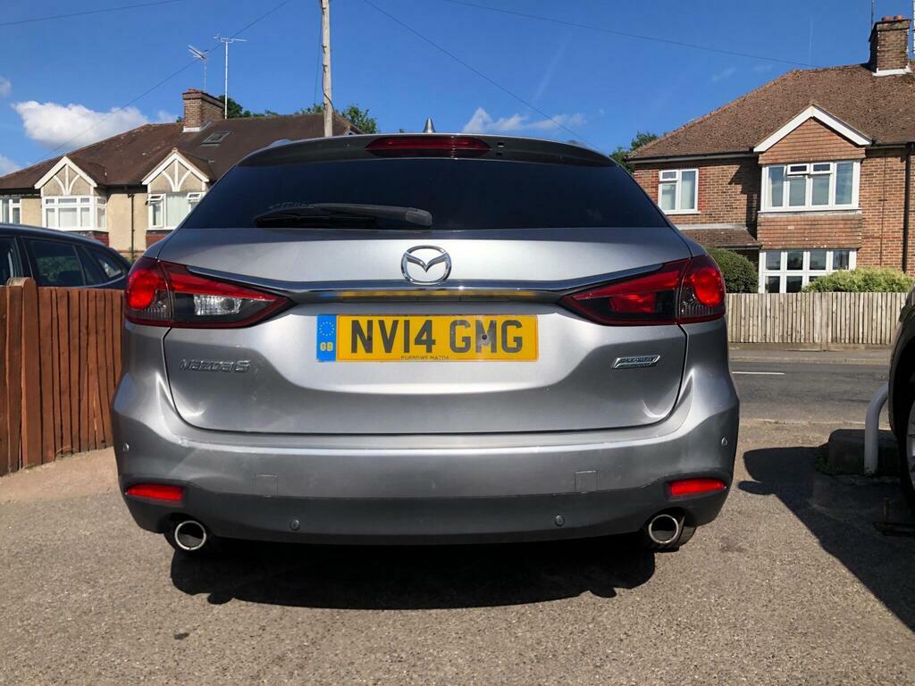 Mazda 6 Estate 2.2 Skyactiv-d Se-l Nav Tourer Euro 6 Ss Blue #11