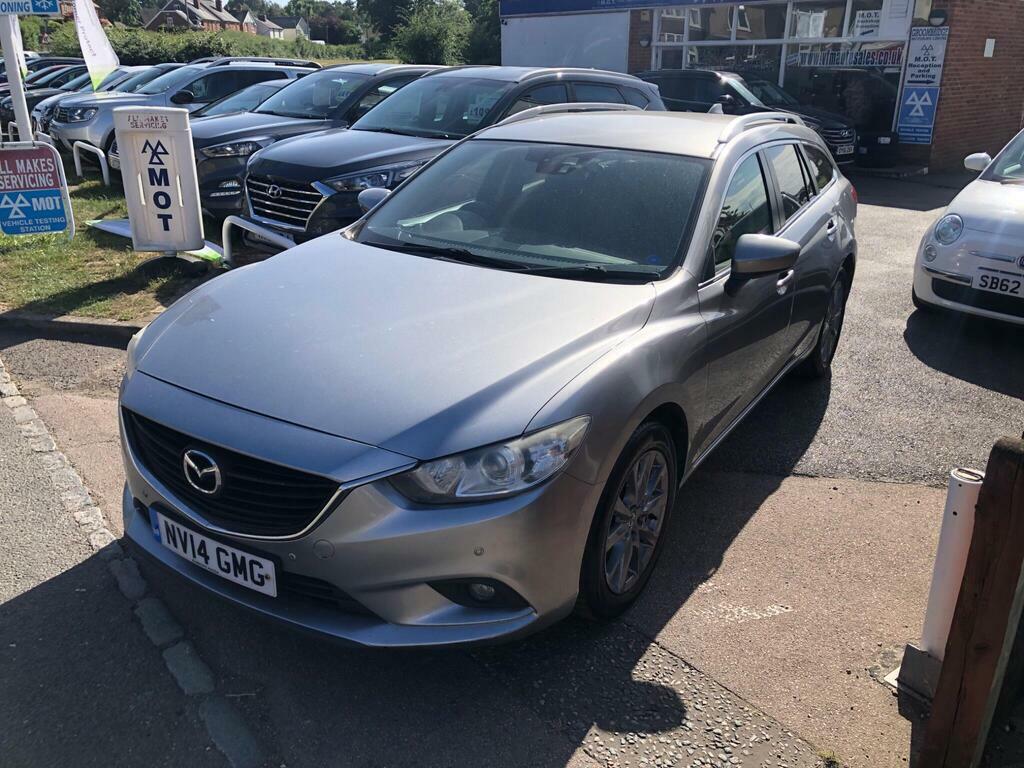 Mazda 6 Estate 2.2 Skyactiv-d Se-l Nav Tourer Euro 6 Ss Blue #15