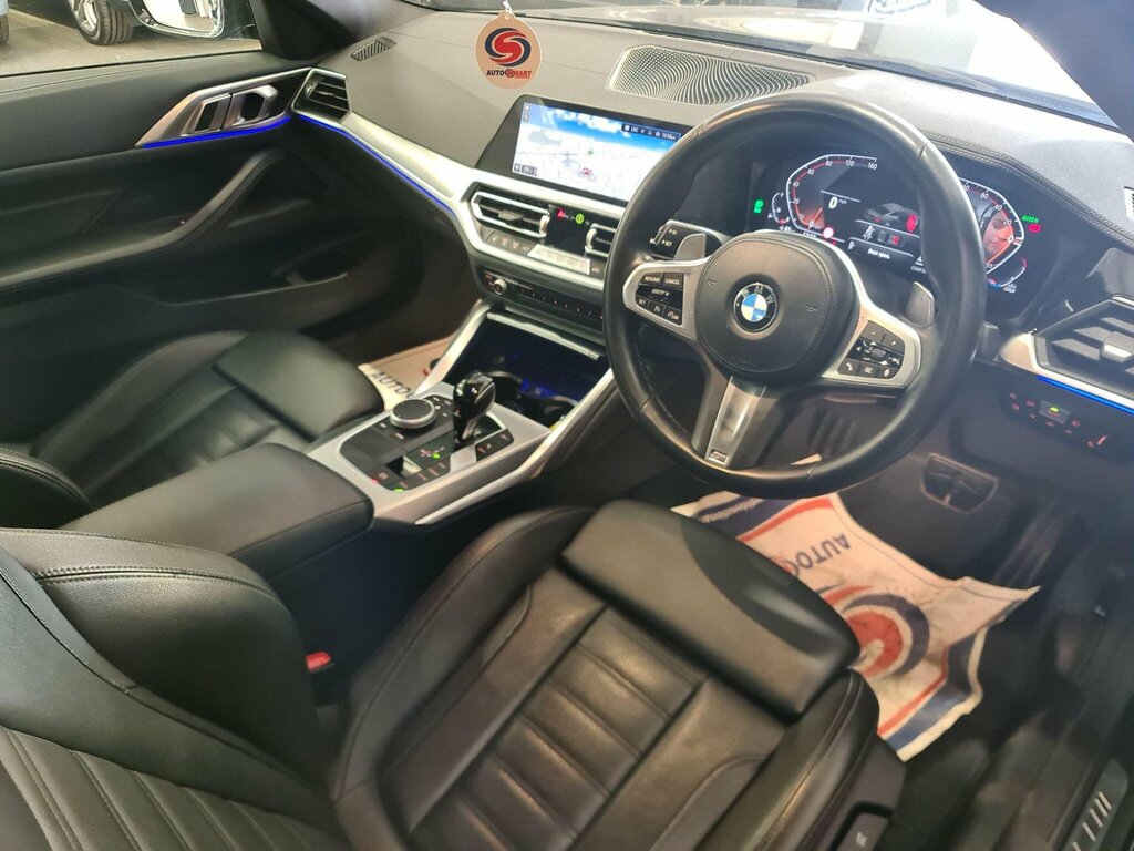 BMW 4 Series 2.0 420I M Sport Euro 6 Ss GV72FDL Black #2