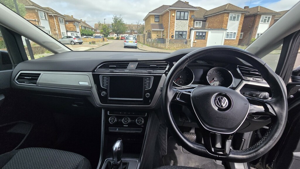 Volkswagen Touran 1.5 Tsi Evo Sel Dsg Blue #19