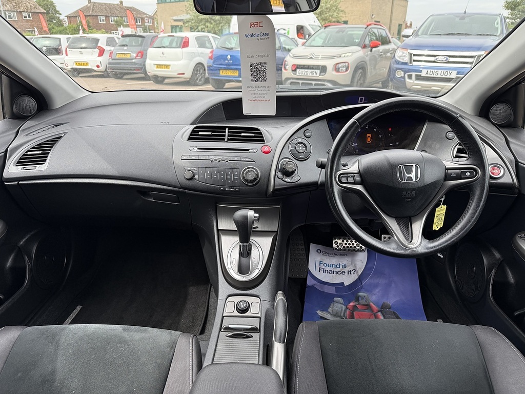 Honda Civic 1.8 I-vtec Se U12237 Ulez Black #6